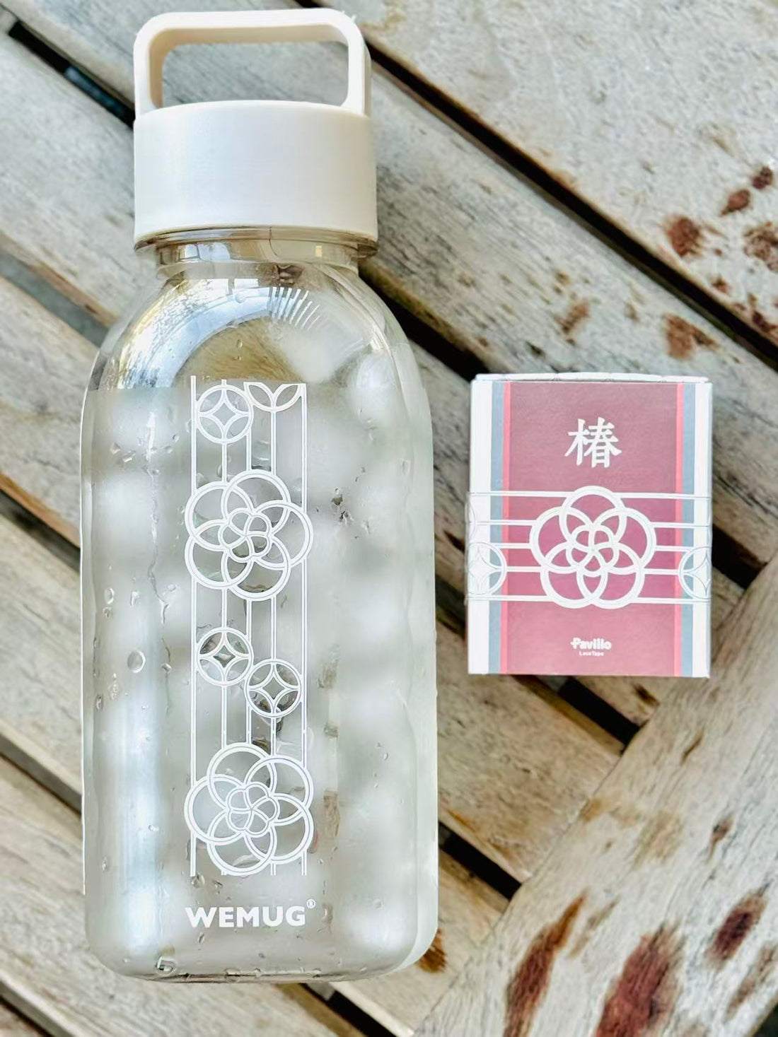 WEMUG x Pavilio Lace Tape -DIY your water bottle