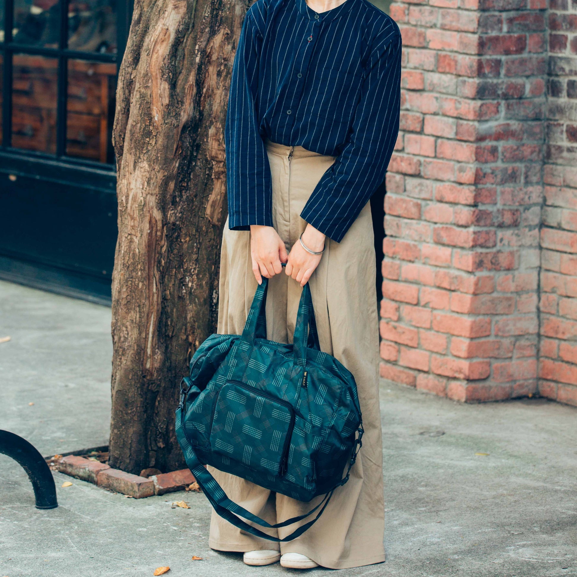 Foldable Duffel Bag Water Repellent with themed pattern - WEMUG