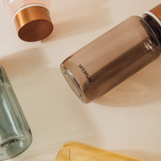 WEMUG Copper Brew Bottle S550/S650 with filter, Tritan BPA Free, coffee lover on-the-go - WEMUG