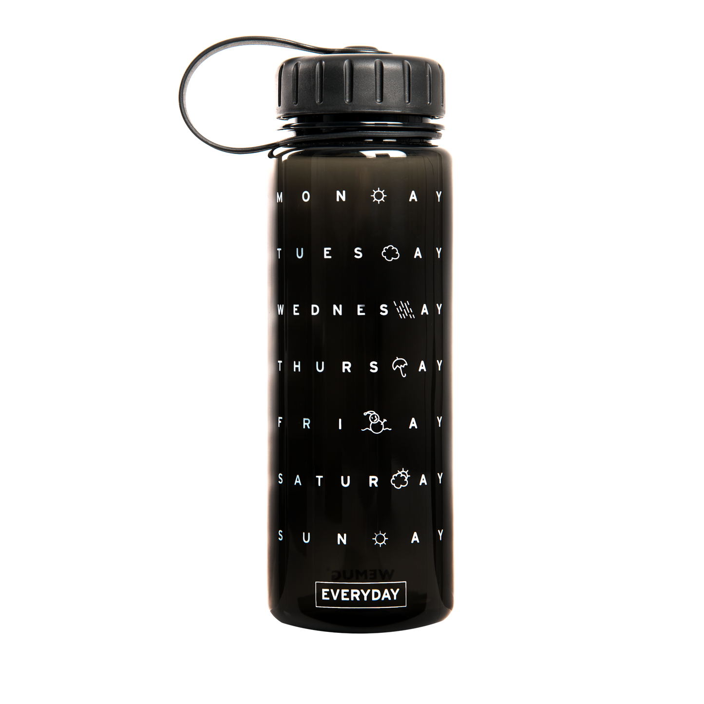Water Bottle Everyday - Clear - WEMUG