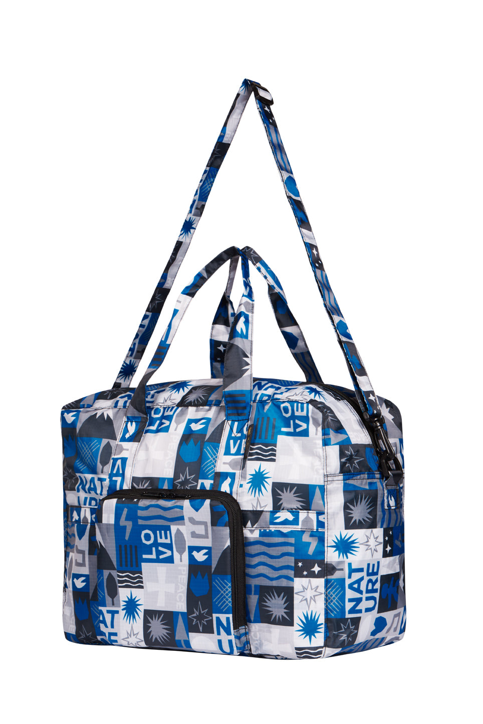 Foldable Duffel Bag Water Repellent with themed pattern - WEMUG