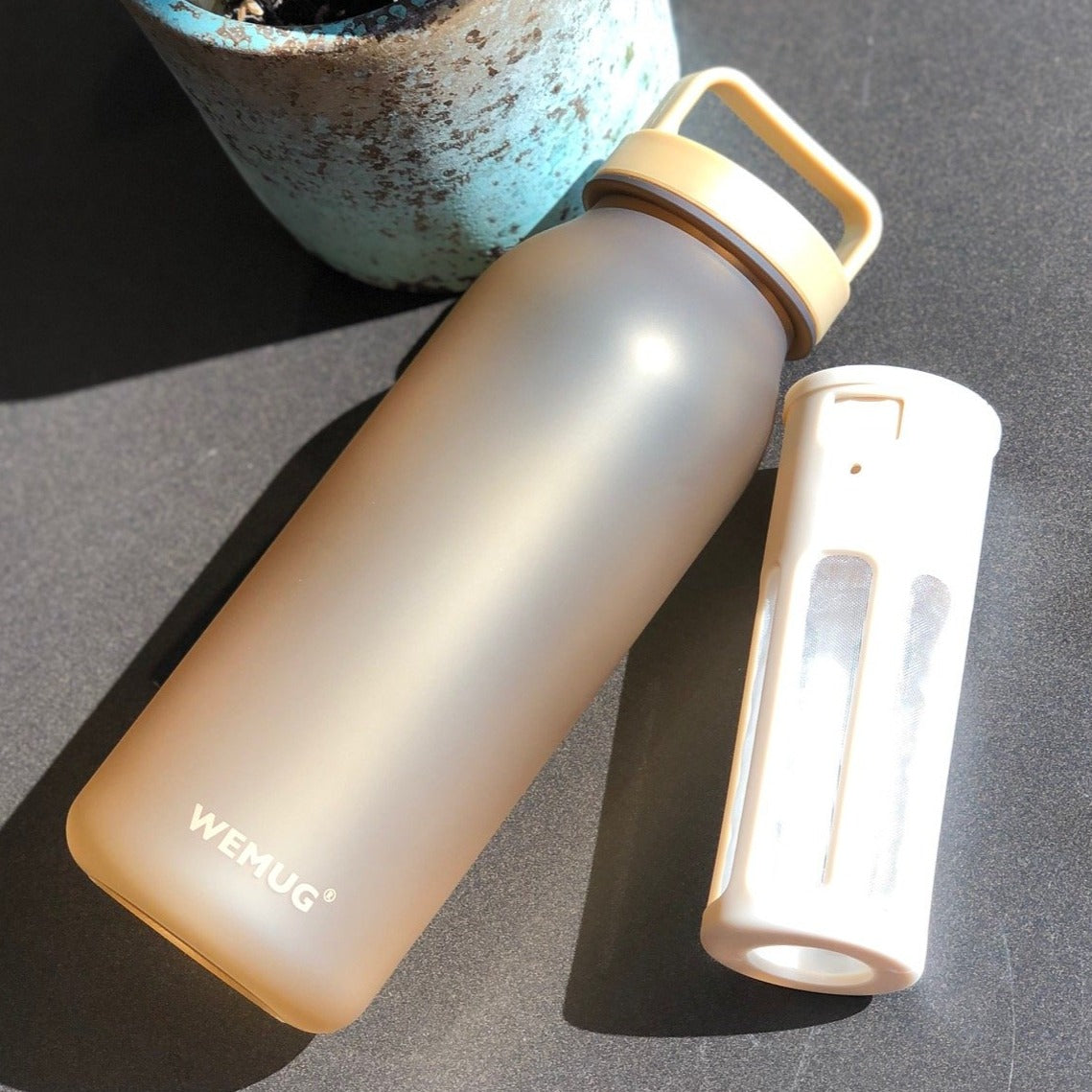 WEMUG Handled Water Bottle/Brew Bottle F620 BPA-Free Tritan - WEMUG