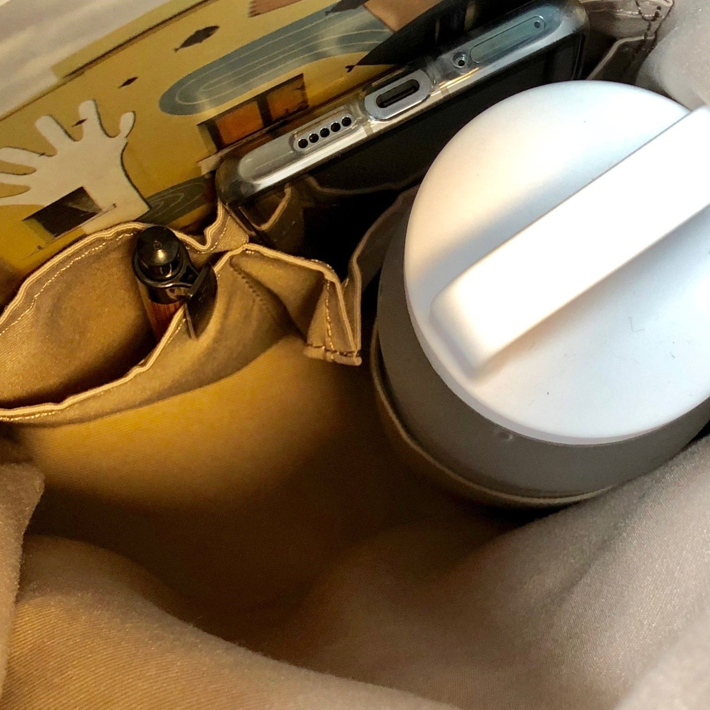 Voyage Backpack with Draw-String and Leather Trim - WEMUG