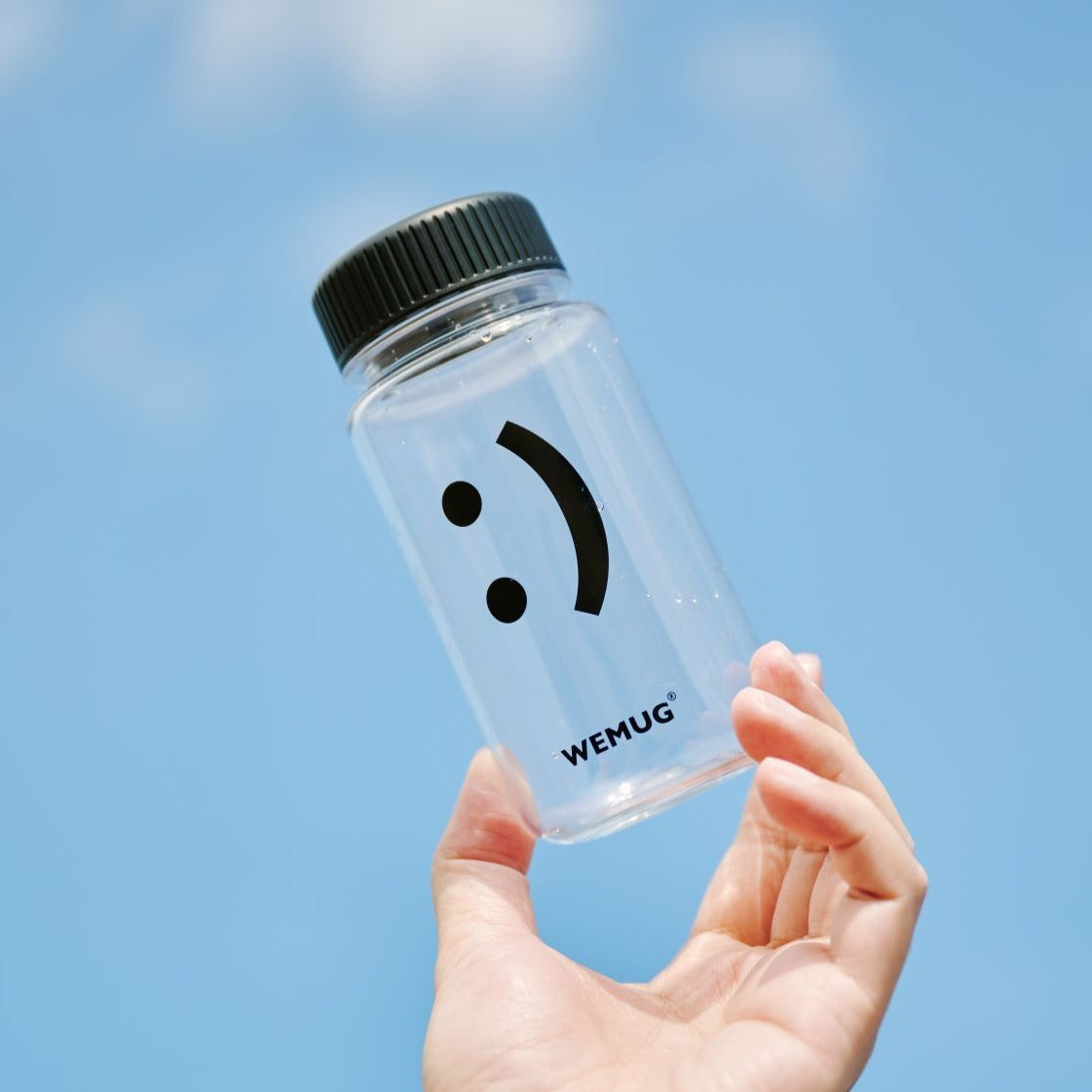 WEMUG Mini Emoji water bottle 12oz, 4 colors, BPA-Free, leaksafe, Light and Durable - WEMUG