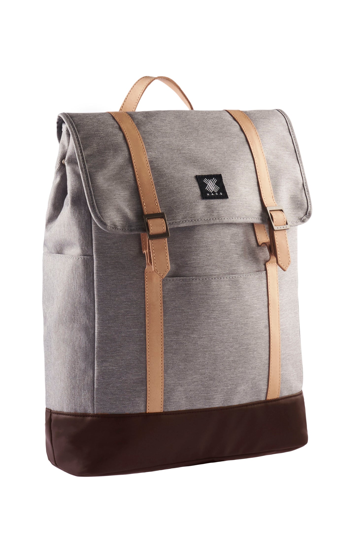 Urban Backpack with Leather Trim - WEMUG
