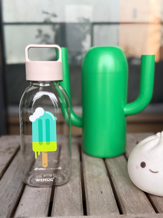 EYESCREAM Ice Pop Water Bottle - 760ml Leakproof Lightweight Sports Bottle | BPA-Free