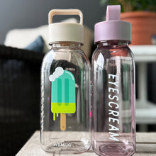 Load image into Gallery viewer, EYESCREAM Ice Pop Water Bottle - 760ml Leakproof Lightweight Sports Bottle | BPA-Free - WEMUG