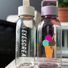 Load image into Gallery viewer, EYESCREAM Ice Pop Water Bottle - 760ml Leakproof Lightweight Sports Bottle | BPA-Free - WEMUG