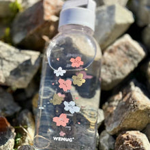 Load image into Gallery viewer, WEMUG Giant Bottle 1000ml plastic water bottle for sports and travelling-Sakura