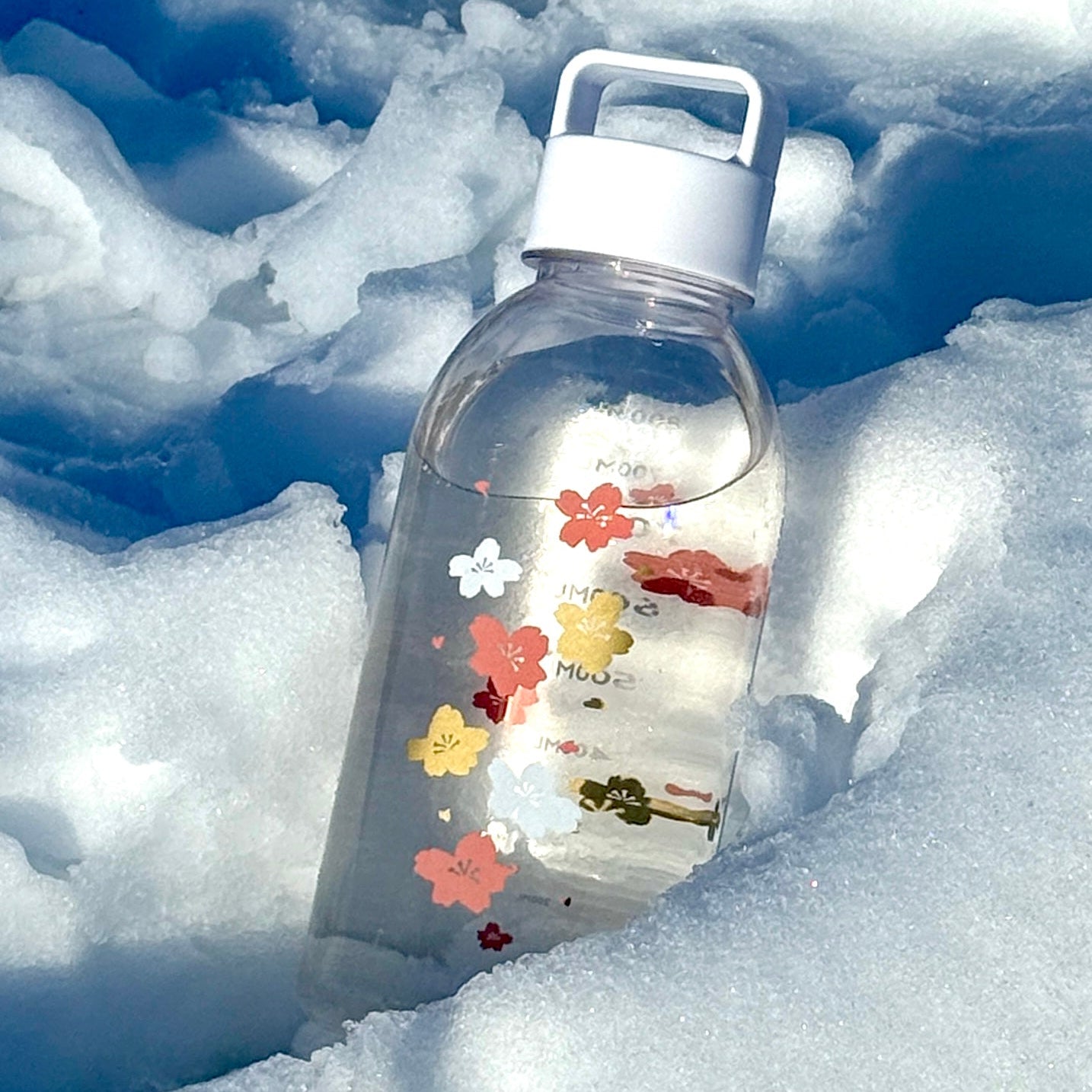 WEMUG Giant Bottle 1000ml plastic water bottle for sports and travelling-Sakura - WEMUG