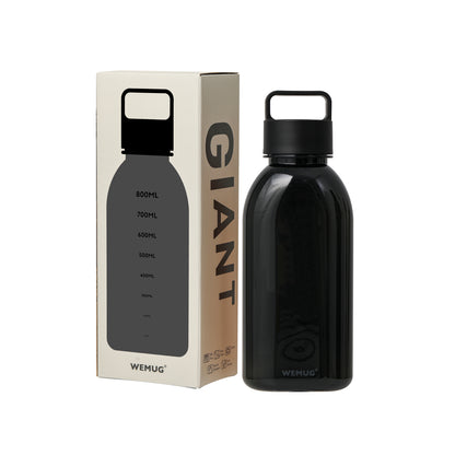 WEMUG Giant Bottle 1000ml plastic water bottle for sports and travelling - WEMUG