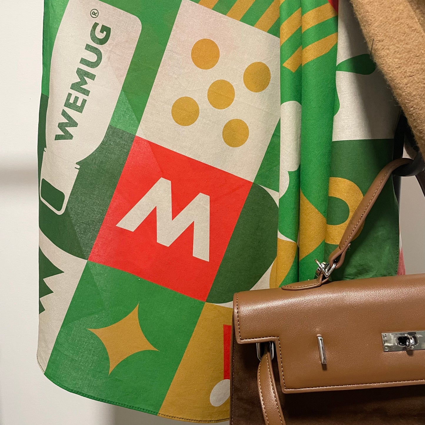 Christmas Festive Print Scarf Soft Lightweight Fabric Perfect Holiday Gift - WEMUG