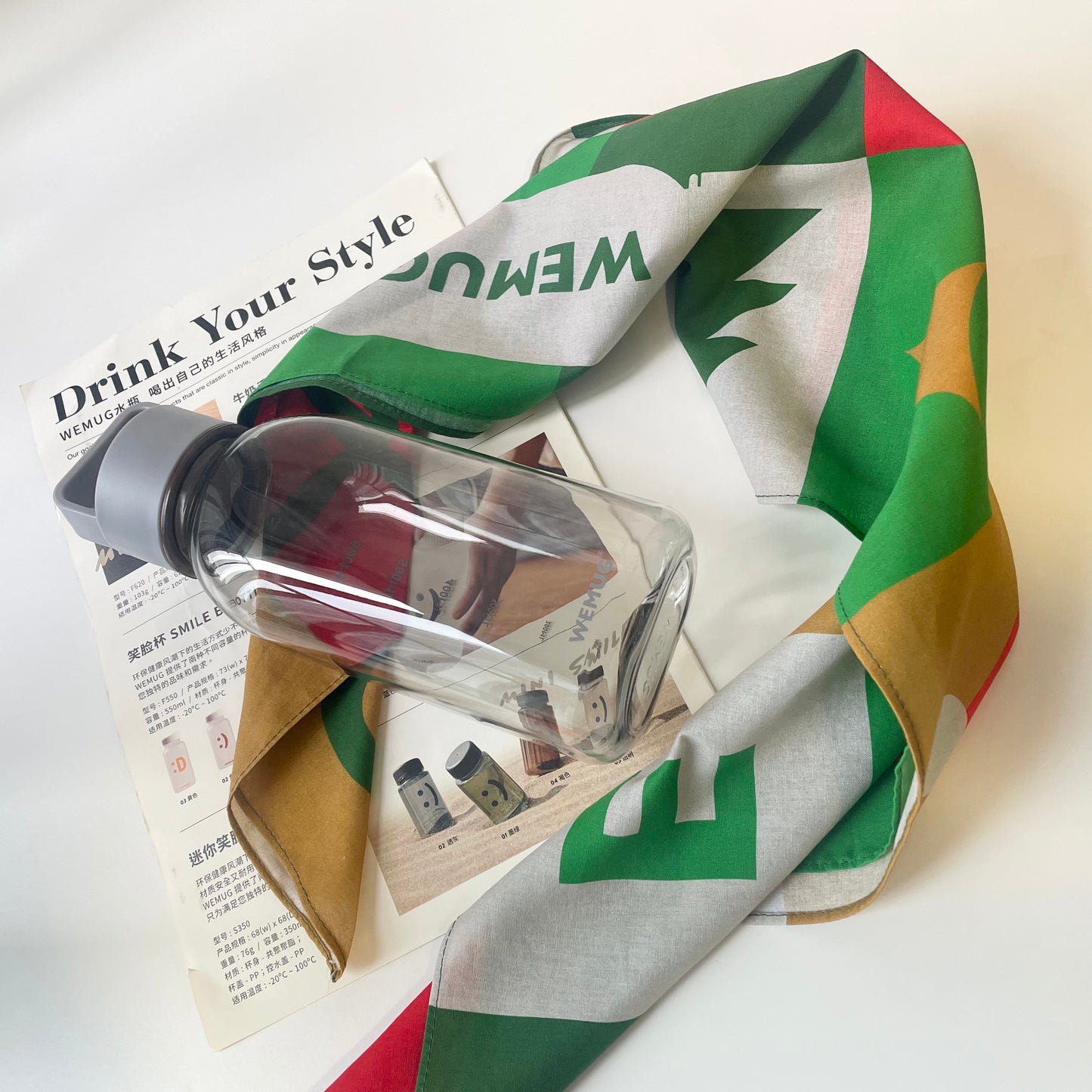 Christmas Festive Print Scarf Soft Lightweight Fabric Perfect Holiday Gift - WEMUG