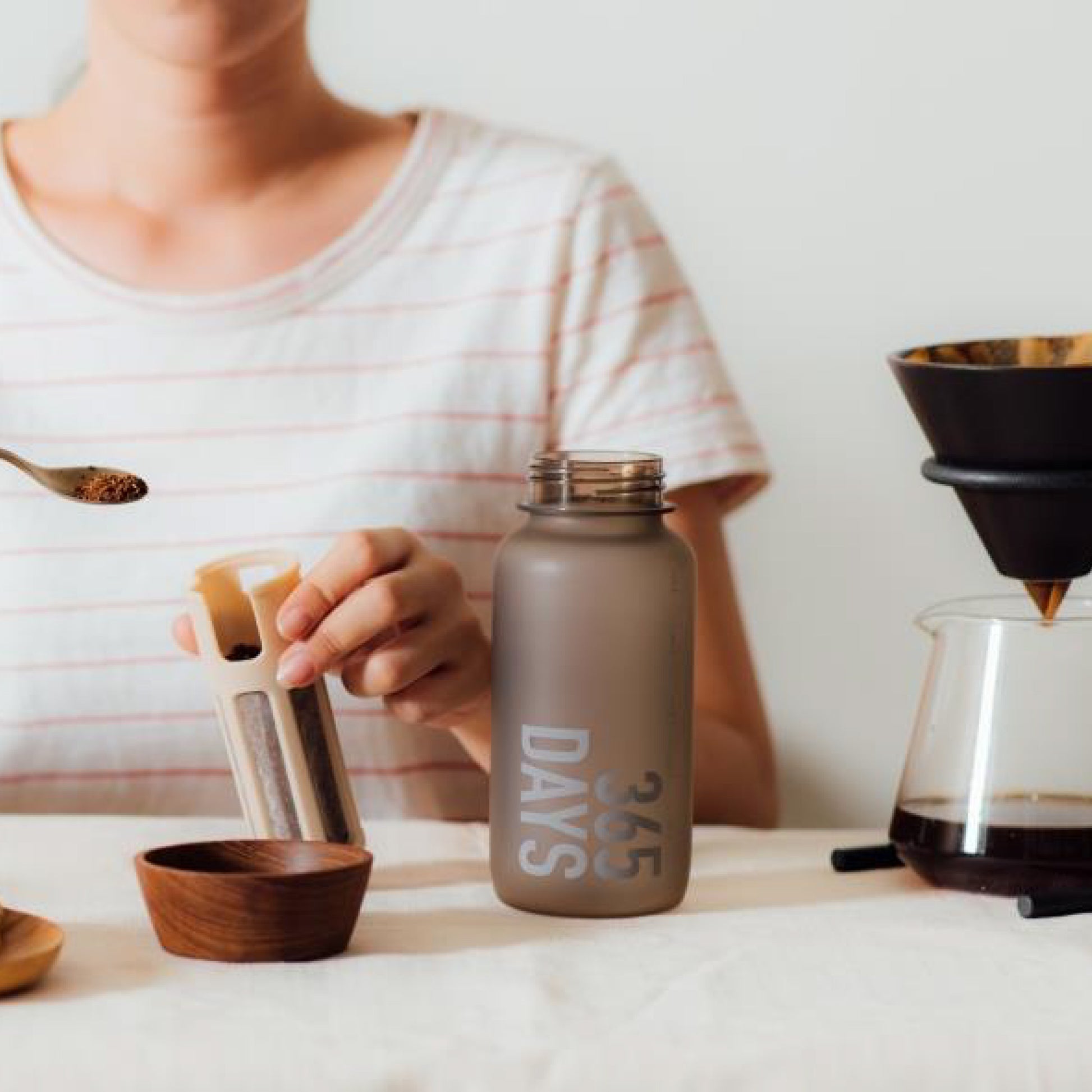 WEMUG Frosty Brew Bottle 365Days with Filter, Coffee Tea Lover (9 colors) - WEMUG