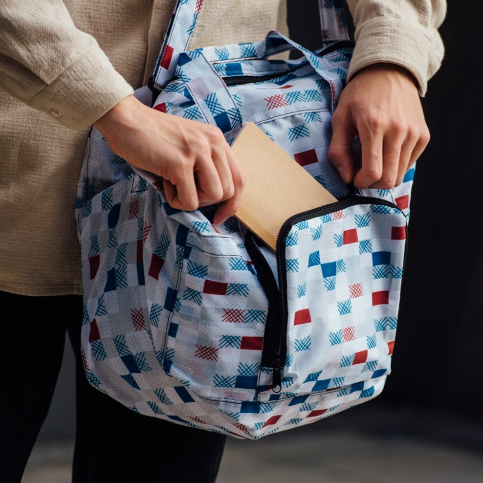 Foldable Duffel Bag Water Repellent with themed pattern - WEMUG