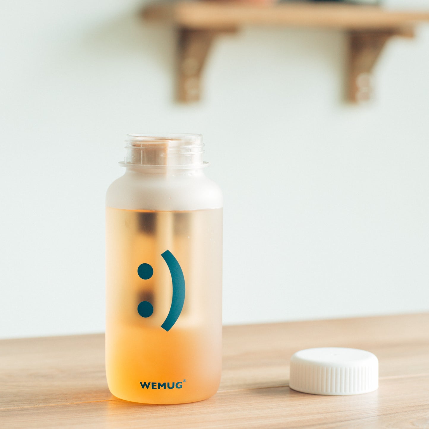 WEMUG Drink Bottle F550 Emoji, Tritan BPA Free (6 colors), compatible with WEMUG brew coffee filter - WEMUG