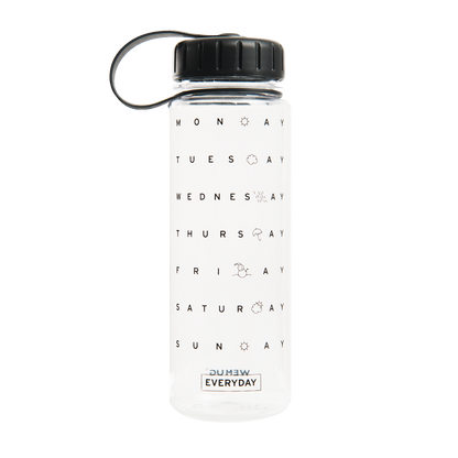 Water Bottle Everyday - Clear - WEMUG