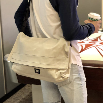 Messenger Bag - Light Grey - WEMUG