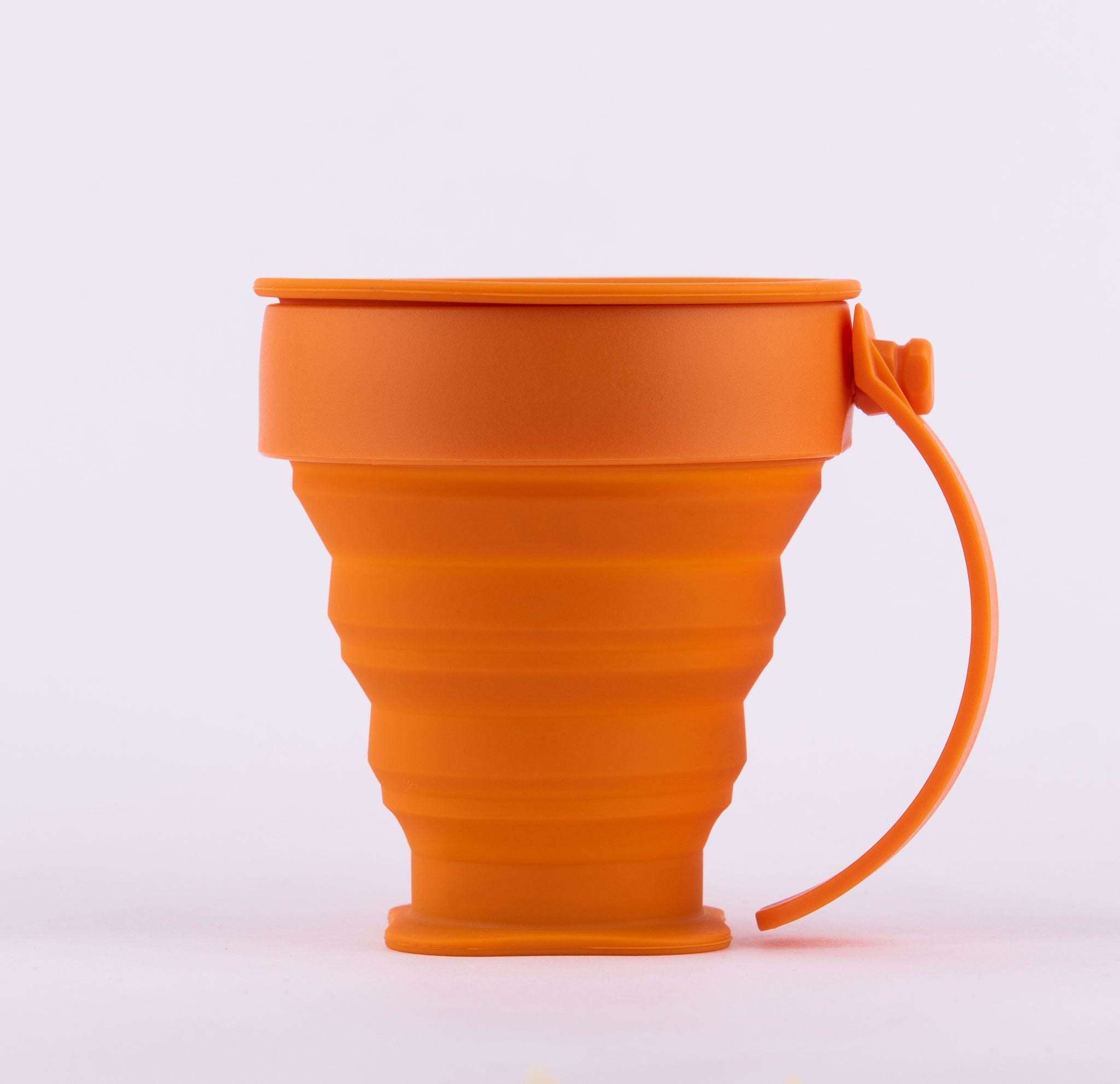 Baboo Cup With Flip Top Silicone Straw And Handles 300ml 9+ Orange – Crysia  Shop