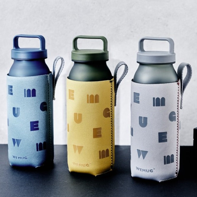 Water Bottle Sleeve Neoprene (6 colors) - WEMUG