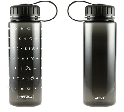 Water Bottle Everyday - Clear - WEMUG