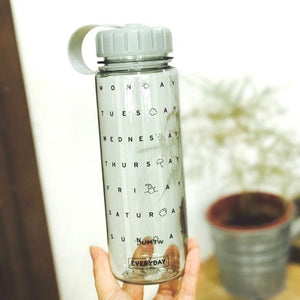 Water Bottle Everyday - Clear - WEMUG