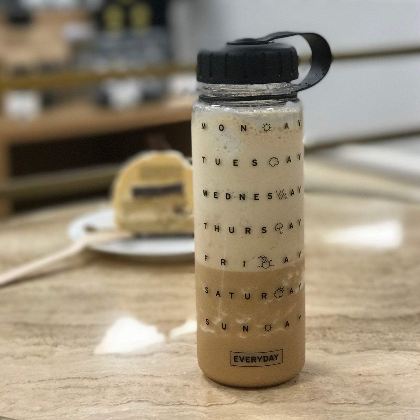 Water Bottle Everyday - Clear - WEMUG