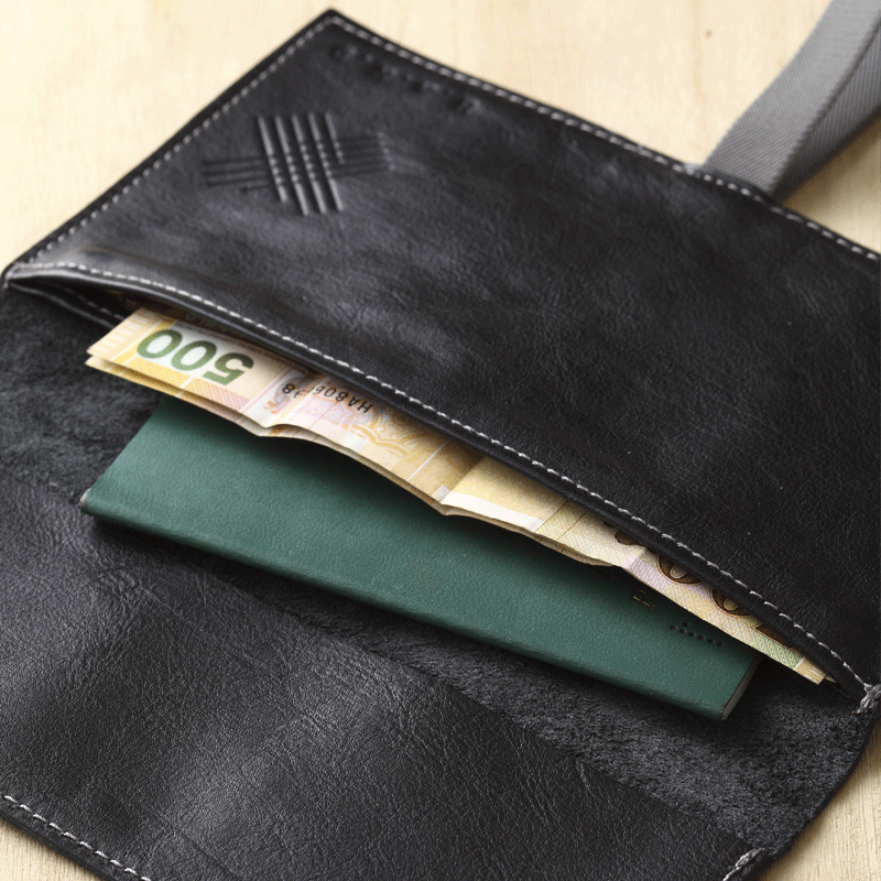 Travel Wallet - Black - WEMUG