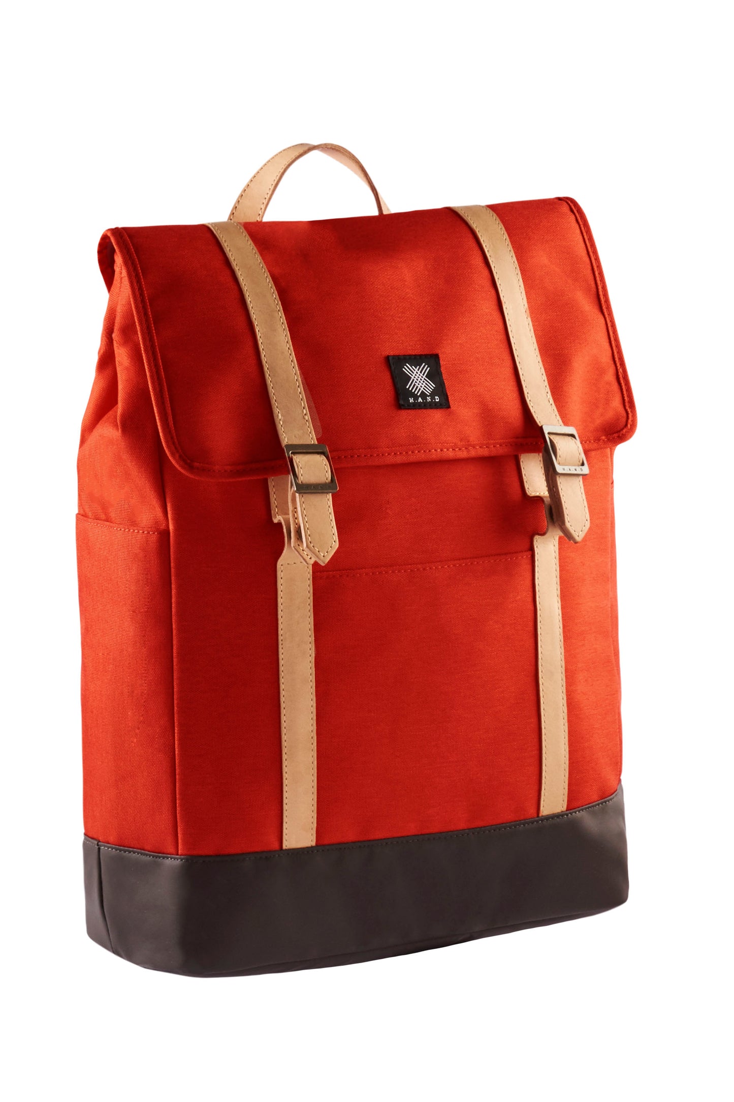 Urban Backpack with Leather Trim - WEMUG