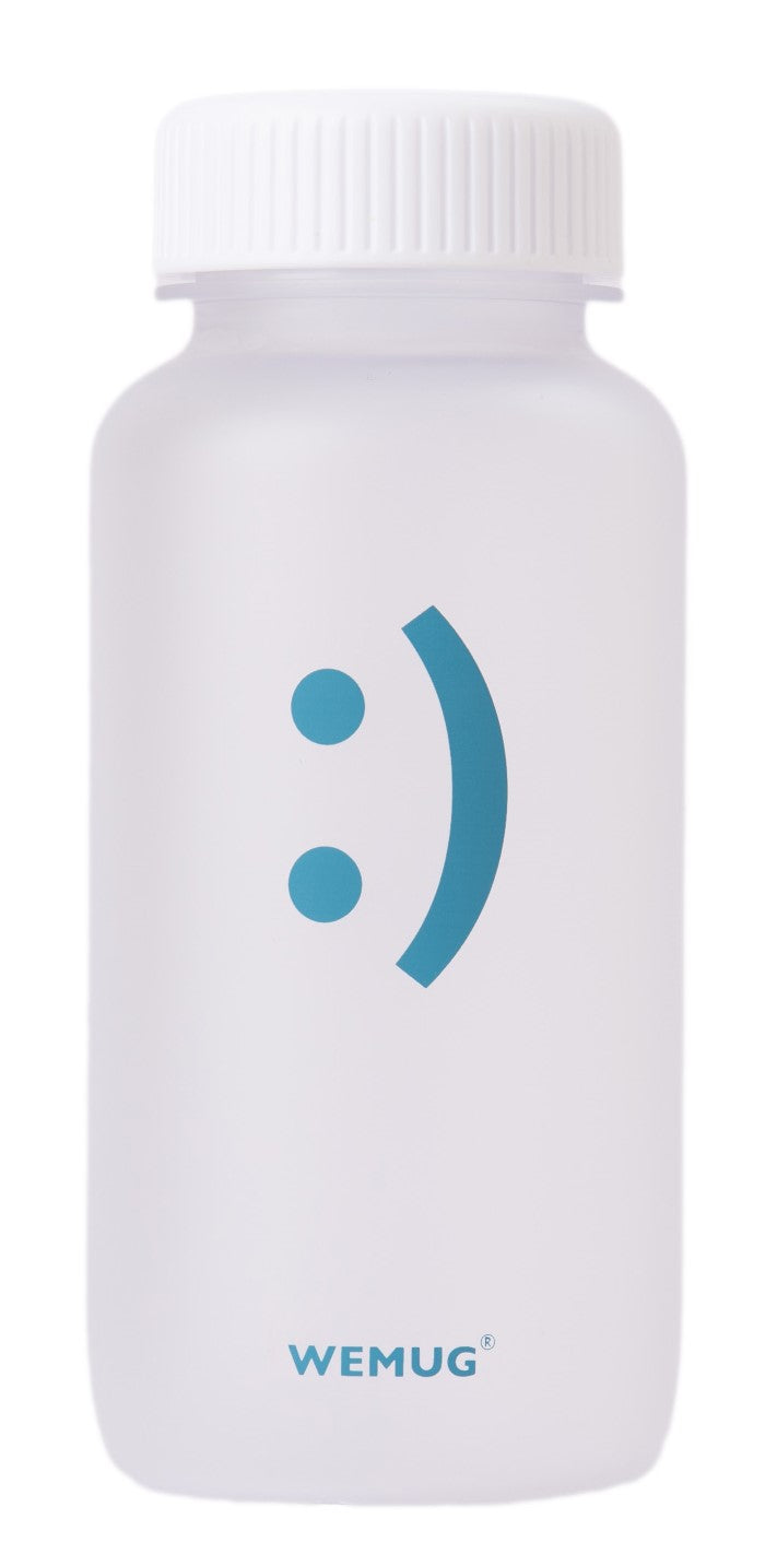 WEMUG Drink Bottle F550 Emoji, Tritan BPA Free (6 colors), compatible with WEMUG brew coffee filter - WEMUG