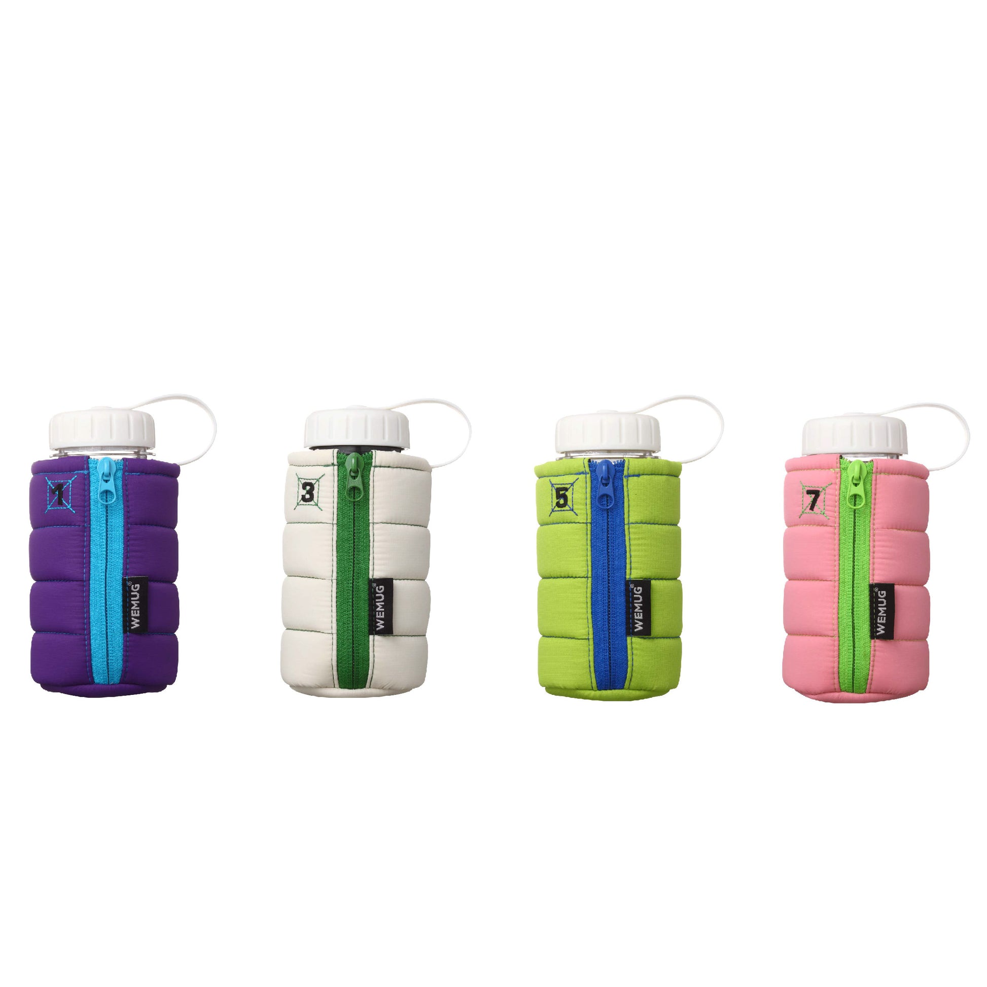 Zipper Jacket Tritan BPA Free Water Bottle - WEMUG